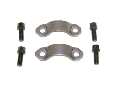 Crown Automotive Jeep Replacement Universal Joint Strap Kit, w/ Hex Head Bolts - 4006698K