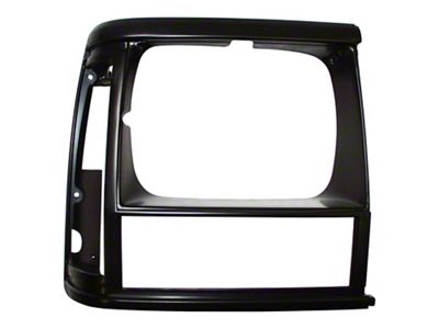 Crown Automotive Jeep Replacement Right Black Headlight Bezel for 91/96 XJ Cherokee & 91/92 MJ Comanche - 55034074