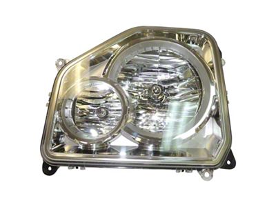 Crown Automotive Jeep Replacement Right Headlight Assembly for Jeep KK Liberty w/ Fog Lamps. Includes Bulbs. - 55157338AE