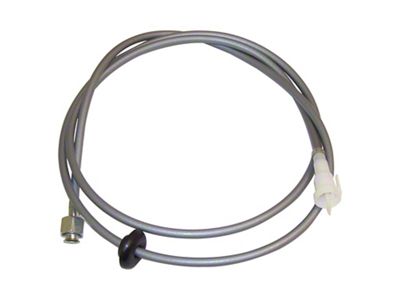 Crown Automotive Jeep Replacement Speedometer Cable for 91/93 YJ Wrangler w/o Speed Control; 78-Inch Long - 4897801AA