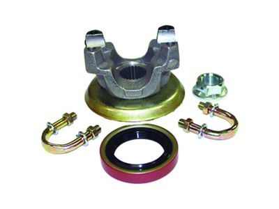 Crown Automotive Jeep Replacement U-Bolt Yoke Kit for Multiple 84-06 Jeep Models w/ Dana 35 Rear Axle - D35YOKEUBK