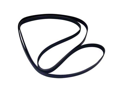 Crown Automotive Jeep Replacement Accessory Drive Belt for 2003-2006 Jeep KJ Liberty w/ 2.8L Dsl. Engine; 6 ribs - 5072437AB