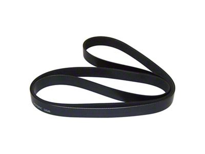 Crown Automotive Jeep Replacement Accessory Drive Belt for Various Jeep Vehicles w/ 2.5L Diesel Engine; 2195mm - 4883445AA