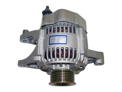 Crown Automotive Jeep Replacement Alternator for 1999-2000 XJ Cherokee w/ 2.5L Gasoline, 4.0L Engines; 117 Amp - 56041822AA