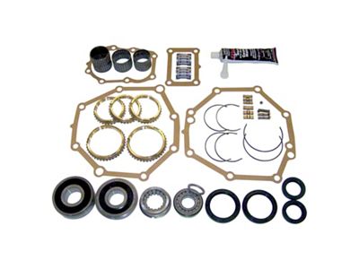 Crown Automotive Jeep Replacement AX4, AX5 Transmission Overhaul Kit for Select 84-88 Jeep CJ-7, CJ-8, XJ, MJ, YJ - AX4EAX5EMASKIT
