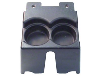 Crown Automotive Jeep Replacement Black Cup Holder for Fits 1984-1996 XJ Cherokee; Above the Parking Brake Handle - CH1