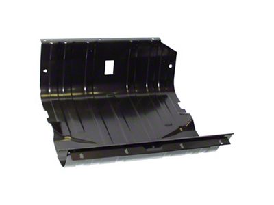 Crown Automotive Jeep Replacement Black Fuel Tank Skid Plate for 1976-90 CJs & YJ Wranglers w/ 15 Gallon Fuel Tank - J5357023