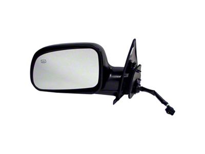 Crown Automotive Jeep Replacement Black Left Power, Heated Folding Mirror for 1999-2004 Jeep WJ Grand Cherokee - 55155233AC