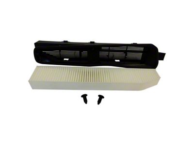 Crown Automotive Jeep Replacement Cabin Air Filter Kit for 2005-2010 WK Grand Cherokee; Includes Housing - 82208300K