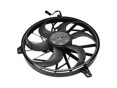 Crown Automotive Jeep Replacement Cooling Fan Module for Various Vehicles; Includes Motor, No Shroud - 52079528AB