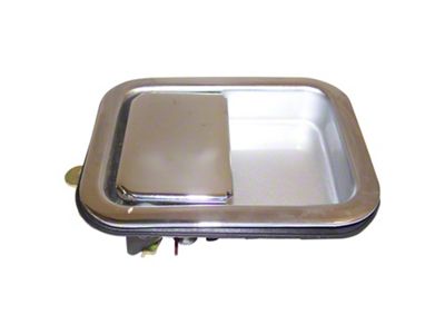 Crown Automotive Jeep Replacement Exterior Chrome Door Handle for 81-86 CJs and All YJs & TJs w/ Full Steel Doors - J5758172