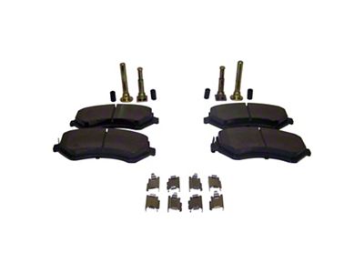 Crown Automotive Jeep Replacement Front Brake Pad Master Kit for 02-07 KJ Liberty; Incl. Pad, Pin Set & Springs - 5066427MK