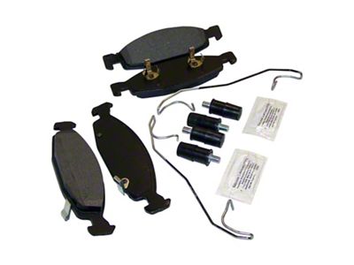 Crown Automotive Jeep Replacement Front Brake Pad Master Kit for 99-02 Grand Cherokee w/ Teves Black Calipers - 5011969MK