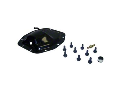 Crown Automotive Jeep Replacement Front Differential Cover Kit for 02/07 Jeep KJ Liberty; Incl Cover, Bolts & Plug - 5066538AA