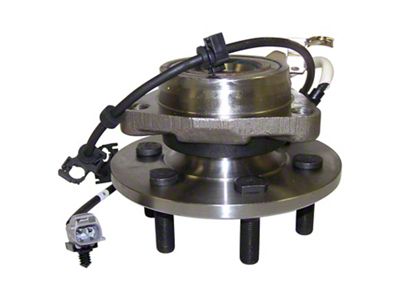 Crown Automotive Jeep Replacement Front Right Hub Assembly for Various Dodge Vehicles w/ 4WD, w ABS; Incl Sensor - 52068964AB