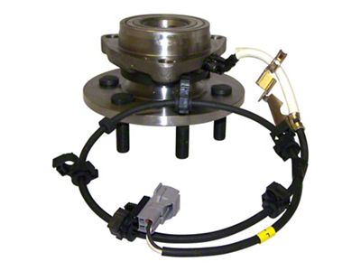 Crown Automotive Jeep Replacement Front Right Hub Assembly for Various Dodge Vehicles w/ 4WD, w ABS; Incl Sensor - 52068965AB
