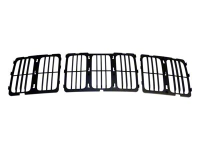 Crown Automotive Jeep Replacement Front Upper Grille for 2014-2016 Jeep WK Grand Cherokee w/ Louvered Grille - 68143073AC