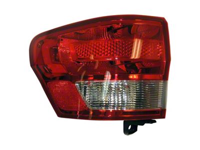Crown Automotive Jeep Replacement Left Tail Light Assembly for 2011-2013 WK Grand Cherokee; Includes Bulbs - 55079421AF