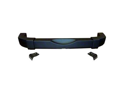 Crown Automotive Jeep Replacement Rear Bumper Kit for 07-18 Jeep JK Wrangler: Incl. Plastic Bumper and Brackets - 1BD22RXFADK