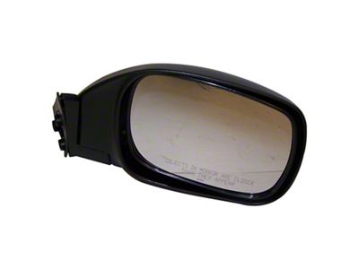 Crown Automotive Jeep Replacement Black Right Manual Folding Mirror for 1997-2001 Jeep XJ Cherokee - 55154946AC