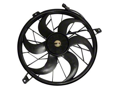 Crown Automotive Jeep Replacement Cooling Fan Module for 2004-06 KJ Liberty w/ 3.7L Engine, w/ HD Cooling - 55037691AB