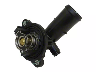 Crown Automotive Jeep Replacement Engine Coolant Thermostat Housing with 203 Degree Thermostat & Seal - 5184651AF