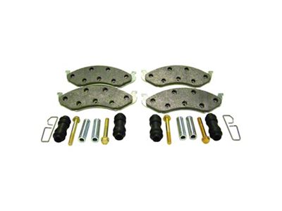 Crown Automotive Jeep Replacement Front Brake Pad Master Kit for Select 90-06 Jeep TJ, YJ, XJ, MJ, ZJ - 4778058MK