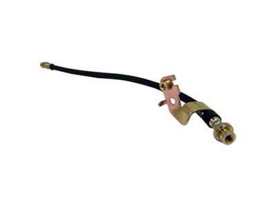 Crown Automotive Jeep Replacement Left Front Brake Hose for Various, Dodge & Chrysler Vehicles - 5105603AD