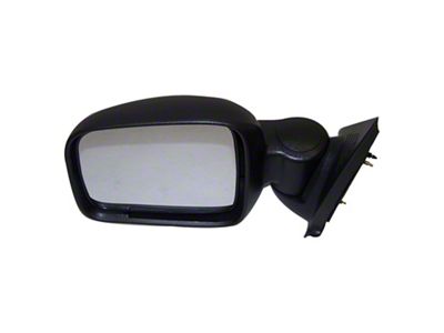 Crown Automotive Jeep Replacement Left Manual Folding Mirror for 2002 - 2007 Jeep KJ Liberty - 55155837AF