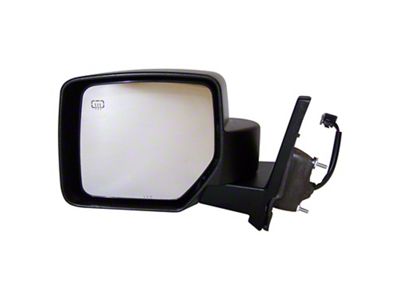 Crown Automotive Jeep Replacement Left Power, Heated, Fold-Away Mirror for 2007-2014 Jeep MK Patriot - 5155463AG