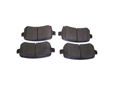 Crown Automotive Jeep Replacement Rear Brake Pad Set for Misc. 2008-2010 Chrysler & Dodge Models - 68029887AA