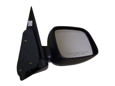 Crown Automotive Jeep Replacement Right Manual Folding Mirror for 2002 - 2007 Jeep KJ Liberty - 55155836AH