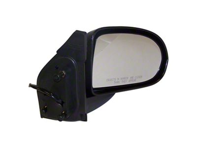 Crown Automotive Jeep Replacement Right Power, Folding Mirror for 07-10 Jeep MK Compass; Black Textured Finish - 5115042AG
