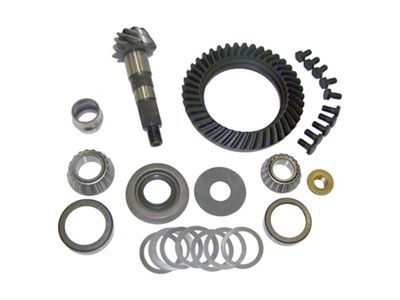 Crown Automotive Jeep Replacement Ring & Pinion Kit for 00/06 Jeep TJ Wrangler w/ Dana 30 Front Axle; 4.10 Ratio - 5073247AA
