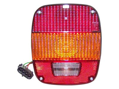 Crown Automotive Jeep Replacement Tail Lamp Assembly for 1981-95 CJ-5, CJ-6, CJ-6, Europe, Australian, YJ, Europe - J5764204