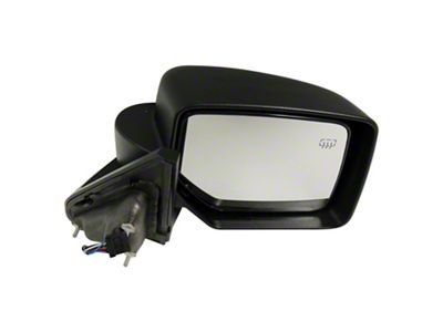 Crown Automotive Jeep Replacement Textured Right Power, Heated, Fold-Away Mirror for 07-15 Jeep MK Patriot w/ RHD - 5155460AF