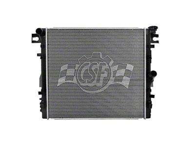 CSF 12-18 Jeep Wrangler 3.6L OEM Plastic Radiator - 3592