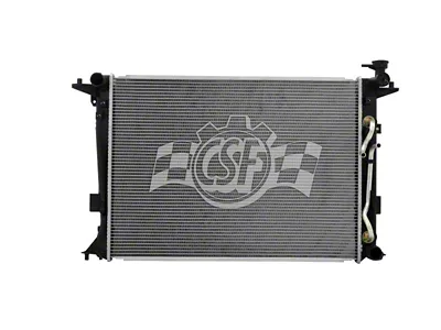 CSF 13-14 Hyundai Genesis Coupe 2.0L OEM Plastic Radiator - 3612
