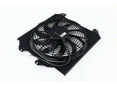 CSF 92-00 Honda Civic All-Aluminum Fan Shroud w/12in SPAL Fan - 2858FB