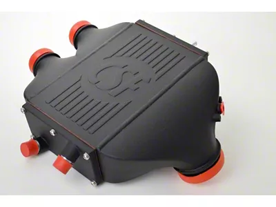 CSF 2014+ BMW M3/M4 F8X Top Mount Charge-Air-Cooler - Crinkle - 8082