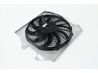 CSF 92-00 Honda Civic All-Aluminum Fan Shroud w/12in SPAL Fan - 2858F