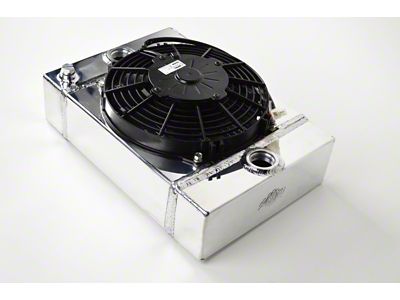 CSF Universal Drag Race / Tuck Radiator w/9in Spal Fan - 7065
