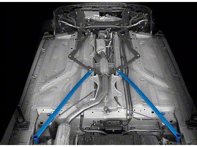 Cusco Power Brace Lower Rear Side FD2 Civic Si Sedan - 329 492 RS