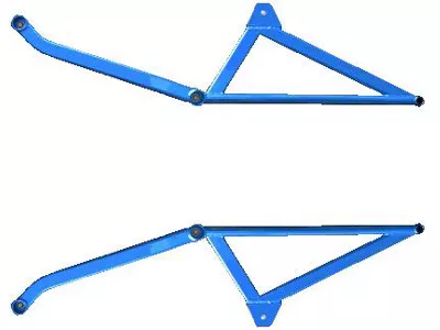 Cusco Power Brace Rear Member GH8 GRB GVB WRX/STi / - 692 492 RM