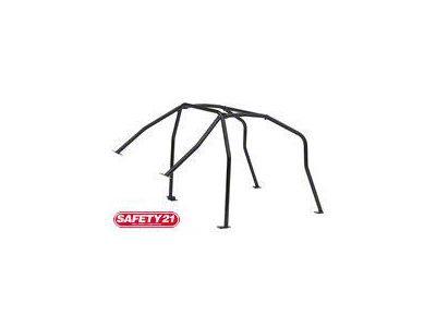 Cusco SFTY21 2-Passenger 7-Point BLK Around Dash-Type Roll Cage for Honda S2000 99-03 - 381 270 L20