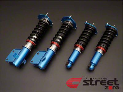 Cusco Coilovers Street Zero Front -Pillow / Rear -Rubber Upper - 6A1 61P CN
