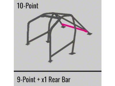 Cusco GC8 Steel 2 Passenger 10P Roll Cage 40 Safety21 - 660 290 W10