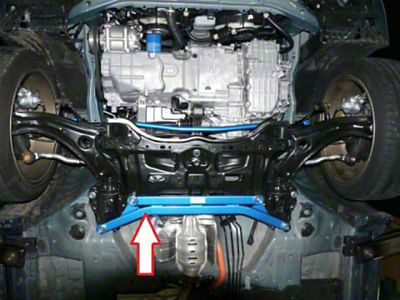 Cusco Lower ARM Bar VER2 Front FIT GE8 CR-Z ZF1 - 386 477 AN