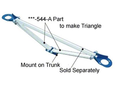 Cusco Strut Bar OS-T Rear SXE10 IS300 - 195 544 A