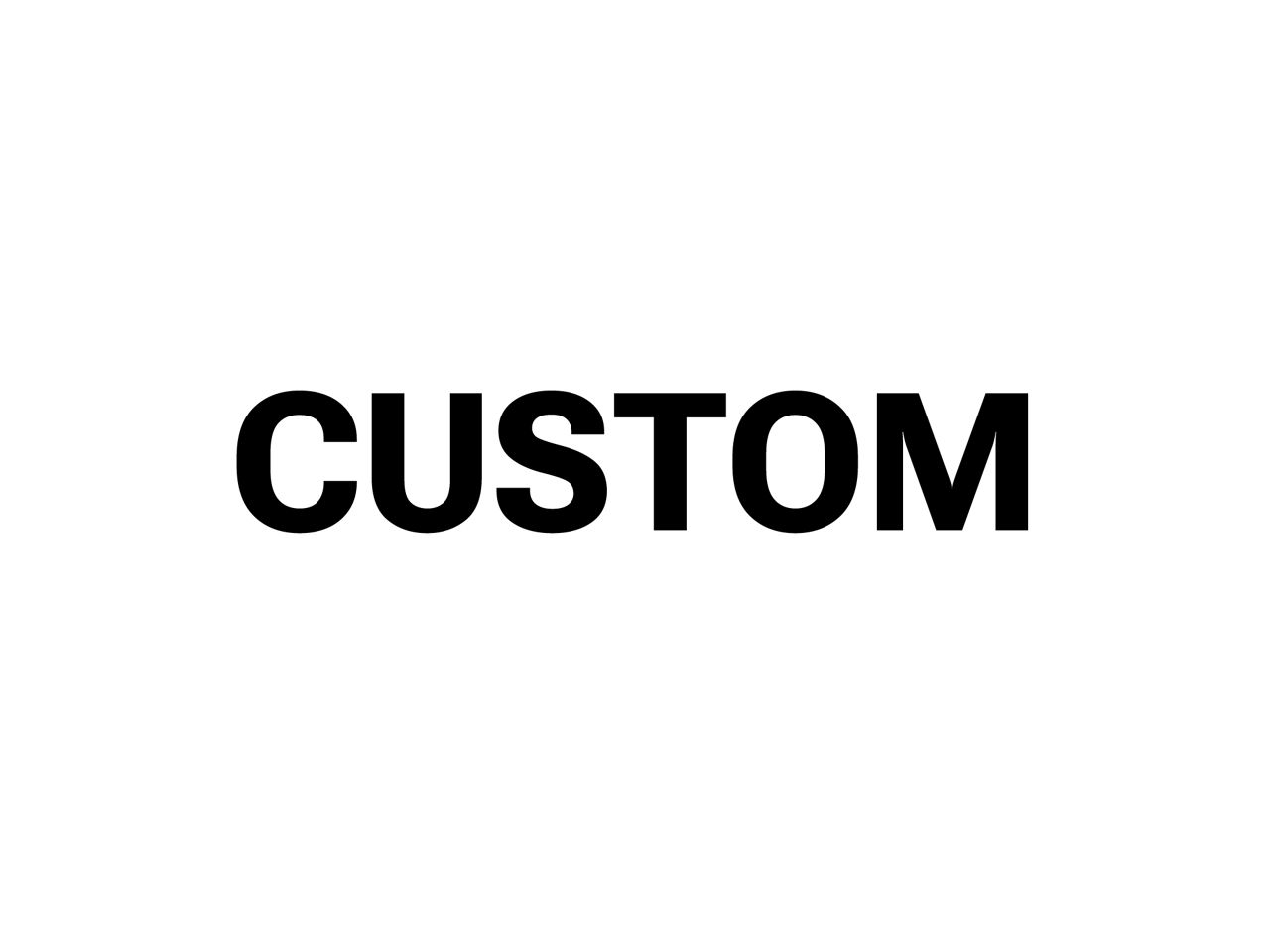 Custom Parts